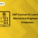 SAP course for mechanical engineering graduates