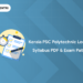 Kerala PSC Polytechnic Lecturer 2025 Syllabus PDF & Exam Pattern