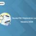 Kerala PSC Polytechnic Lecturer 2025 Vacancy - District Wise