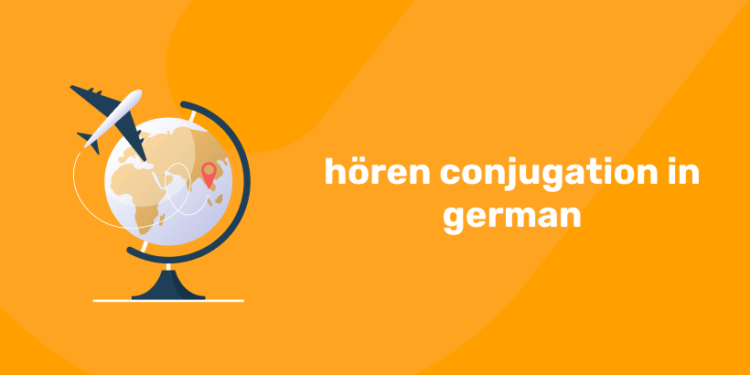 hören conjugation in german (1)
