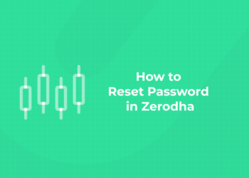How to Reset Password in Zerodha
