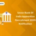 Union Bank of India Apprentice Recruitment 2025 Notification