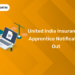 United India insurance -Apprentice Notification out