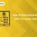 How To Start ACCA After 12th? (A Career Guide)