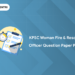 KPSC Woman Fire & Rescue Officer Question Paper 2025 PDF