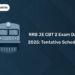 RRB JE CBT 2 Exam Date 2025: Tentative Schedule, CBT 1 Result