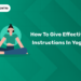 How to Give Effective Instructions in Yoga