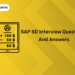 SAP SD Interview Questions and Answers
