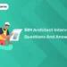 BIM Architect Interview Questions And Answers