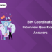 BIM Coordinator Interview Questions & Answers