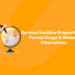 German Genitive Prepositions Formal Usage & Modern Alternatives