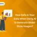 How Safe is Your Data When Using AI to Generate Ghibli-Style Images