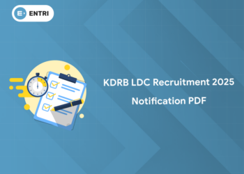 KDRB LDC Recruitment 2025 – Notification PDF, Apply Online, Link