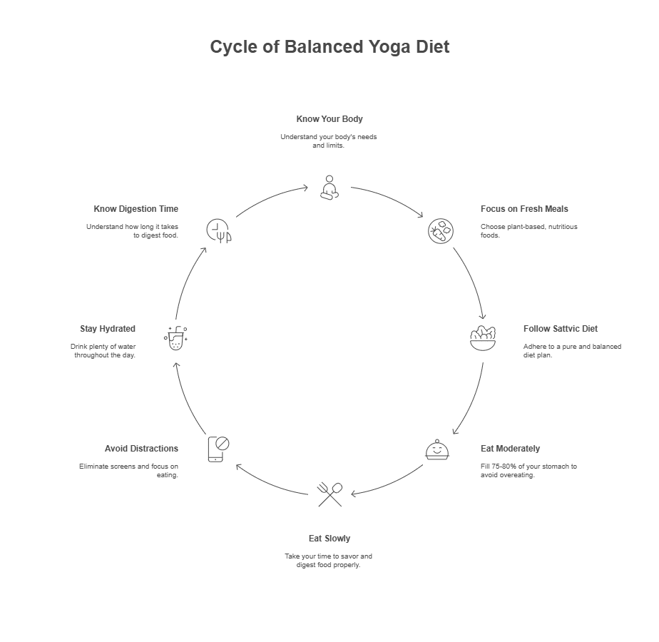 Balanced yogic diet