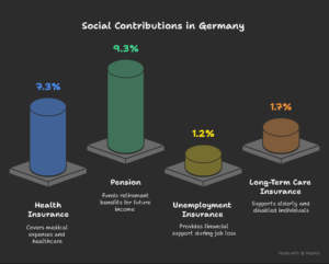 Tax Deductions & Social Contributions - visual selection