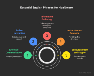 Top 10 Essential English Phrases for Healthcare Professionals - visual selection