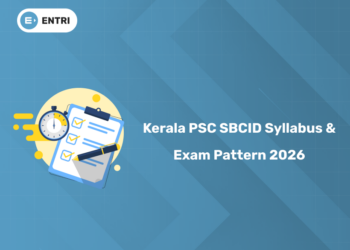Kerala PSC SBCID Syllabus 2025 PDF & Exam Pattern for Free