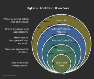 What to Include in a Python Portfolio - visual selection