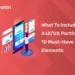 What to Include in a UI/UX Portfolio: 10 Must-Have Elements