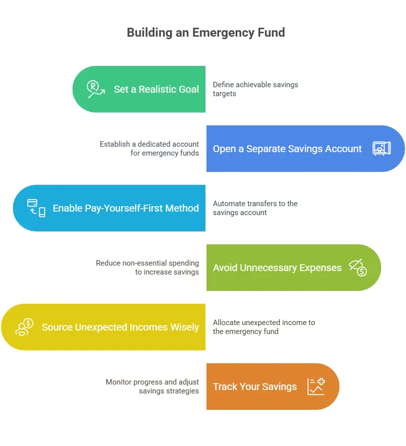 buildig emergency funds