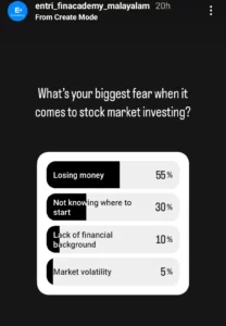 instagram poll result