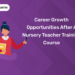 Career Growth Opportunities After a Nursery Teacher Training Course