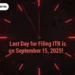 How to file itr