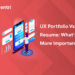 UX Portfolio vs Resume: What’s More Important?