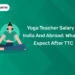 Yoga Teacher Salary In India And Abroad: What To Expect After TTC