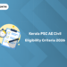 Kerala PSC Assistant Engineer Civil Eligibility Criteria 2026: Age, Qualification
