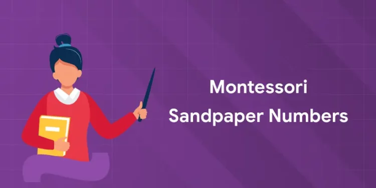 Montessori Sandpaper Numbers