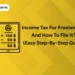 itr for freelancers