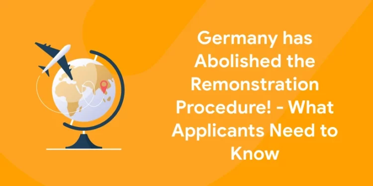 remonstration in germany