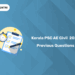 Download Kerala PSC Assistant Engineer Civil 2025 Previous Year Question Papers