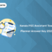 Kerala PSC Assistant Town Planner Answer Key 2025 PDF