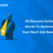 50 Resume Action Words to Optimise Your Next Job Search