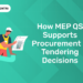 How MEP QS Supports Procurement & Tendering Decisions