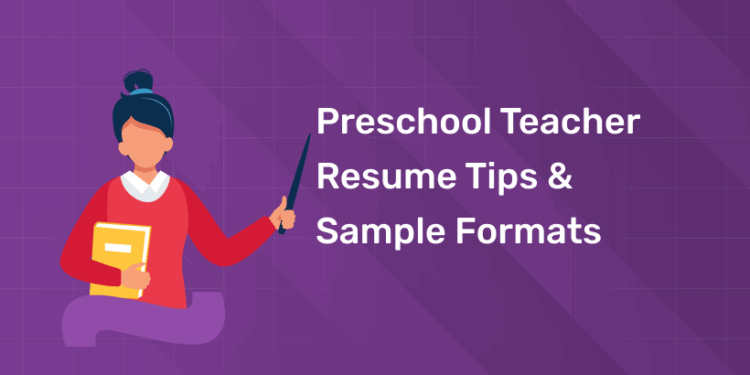 Preschool Teacher Resume Tips amp - Montessori Teacher Resume 750x375 