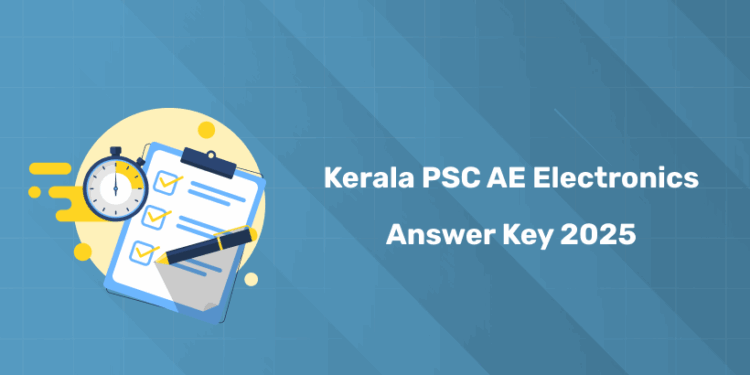 Kerala PSC AE Electronics (071/2024) Answer Key 2025 PDF