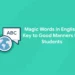 Magic words in English