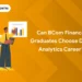 Can BCom Finance Graduates Choose Data Analytics Career?