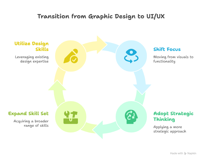 Why Shift from Graphic Design to UI_UX_ - visual selection