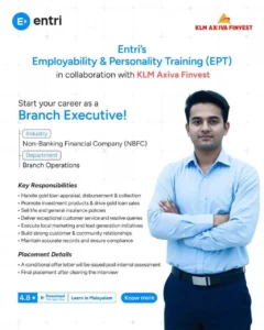 klm axiva finvest and entri ept course