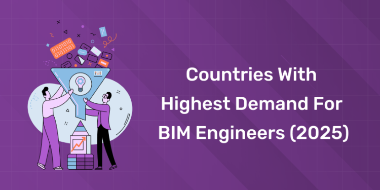 Countries With Highest Demand For BIM engineers (2025)