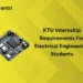 KTU Internship Requirements for Electrical Engineering Students