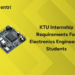 KTU Internship Requirements for Electronics Engineering Students