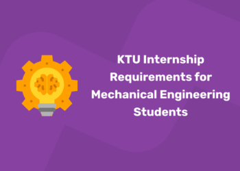 KTU Internship Requirements for Mechanical Engineering Students