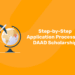 Step-by-Step Application Process for DAAD Scholarship
