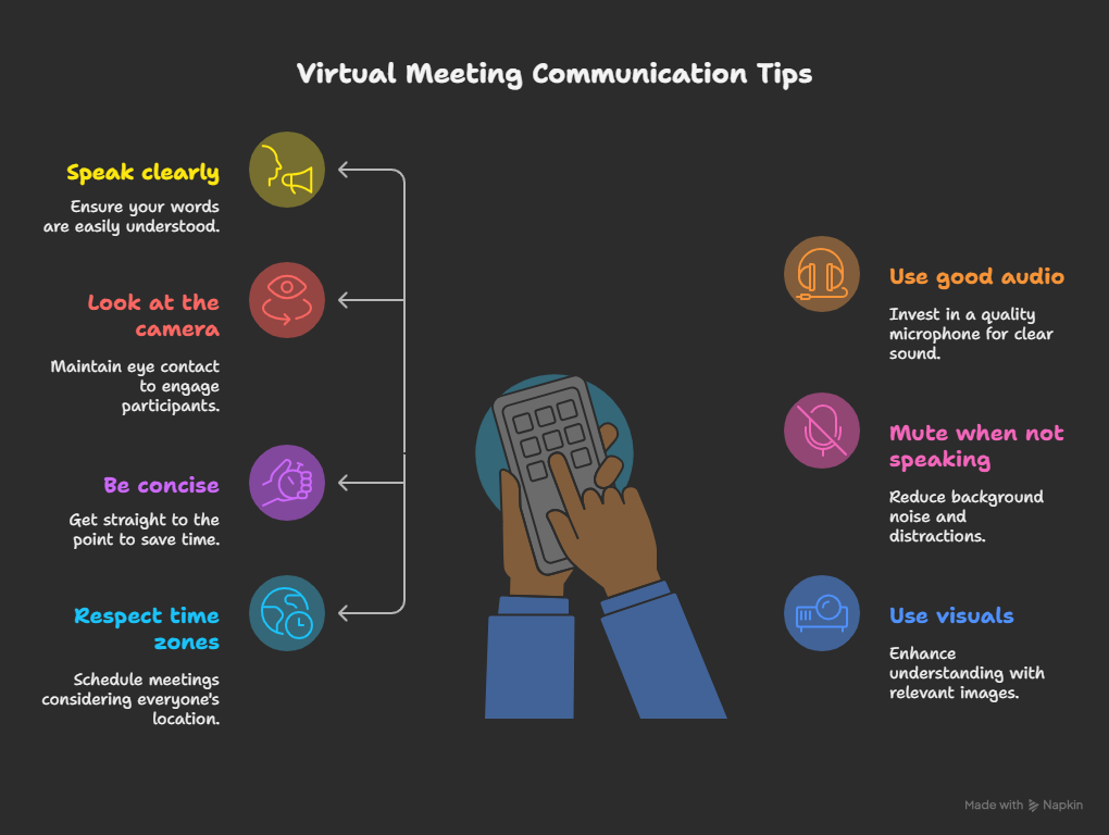 Tips to Communicate Effectively During Virtual Meetings