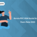 Kerala PSC High School Teacher Social Science Exam Date 2025